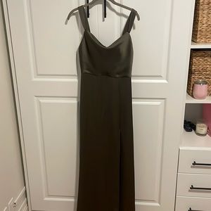 Jenny Yoo Gina Dress - Size 4, Olive